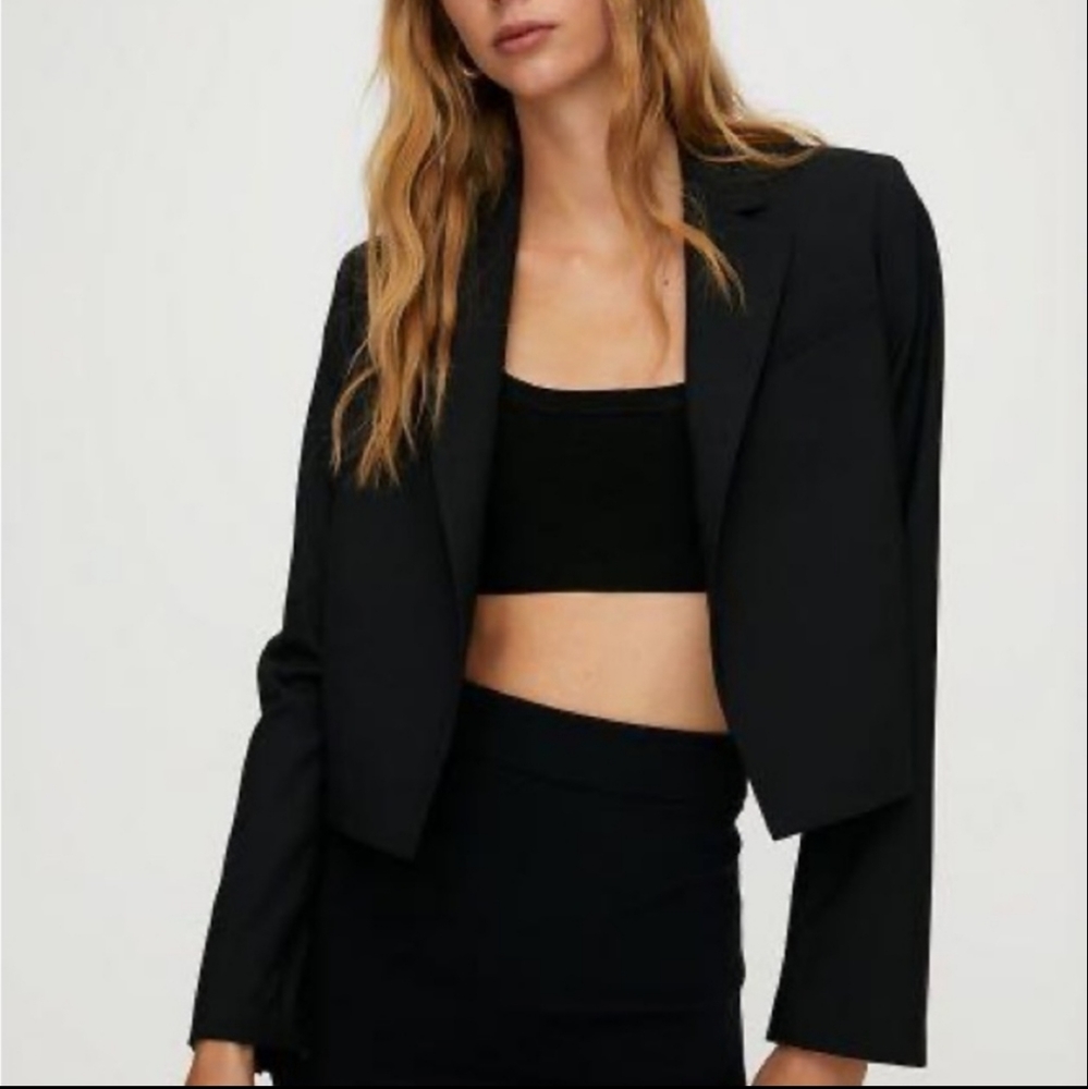Aritzia Babaton Everett Blazer in Black XS